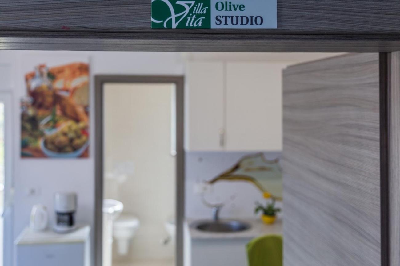 Villa Vita Apartments & Studios With Common Pool Valbandon Exterior foto